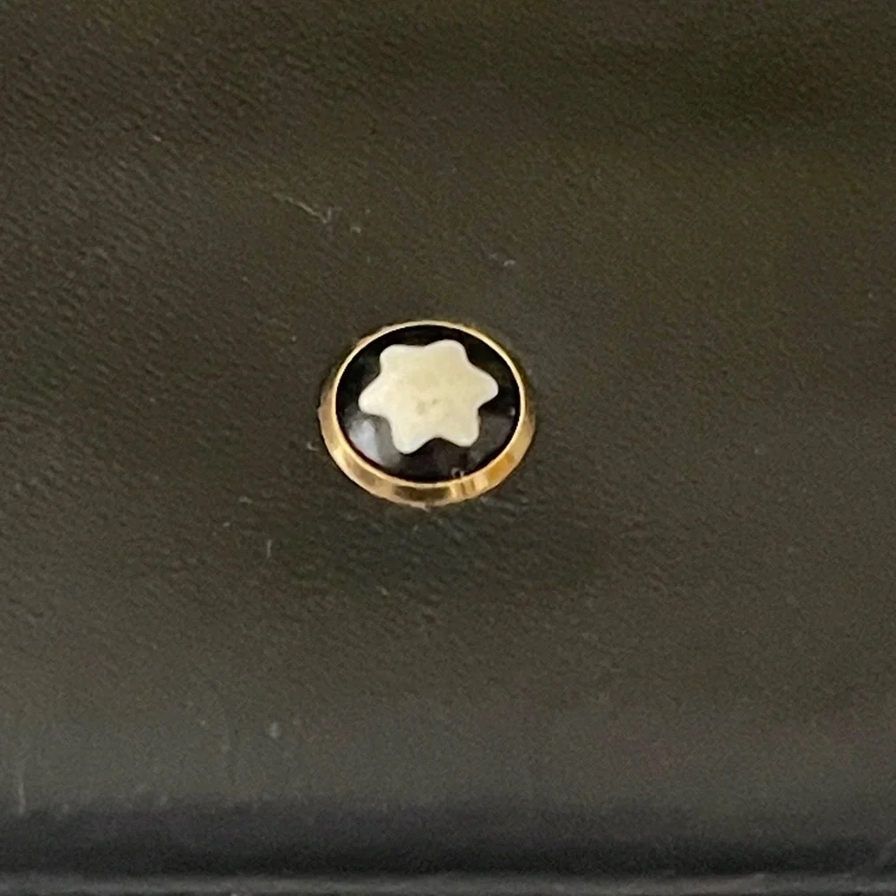 Mont Blanc Black Leather Wallet